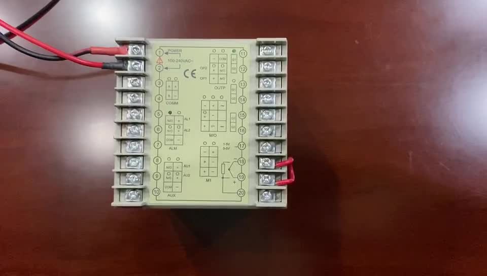 YUDIAN宇电AI-719 高精度PID调节温控仪表手自动输出软启动功能双通讯